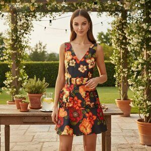 keepsake bloom mini dress Amour in Bloom Floral Eyelet Mini Dress S / ivory
